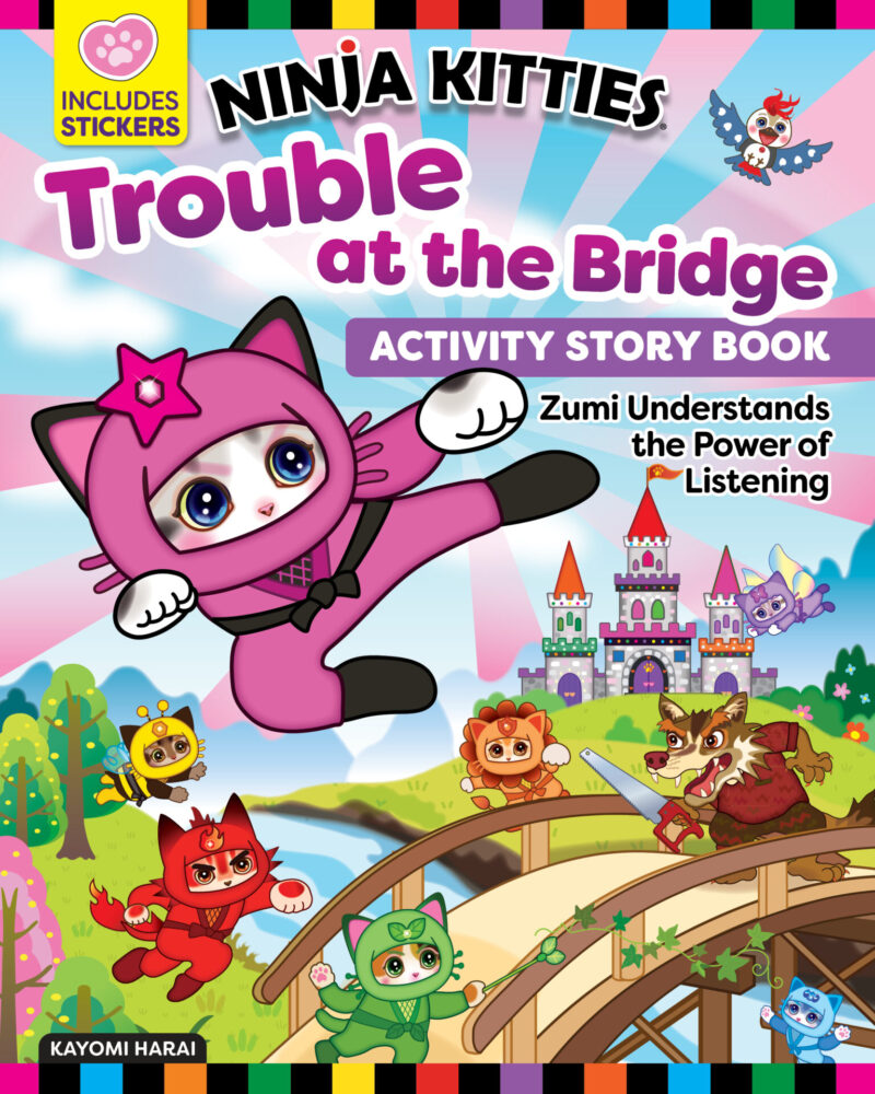 Trouble at the Bridge Activity Story Book Cover