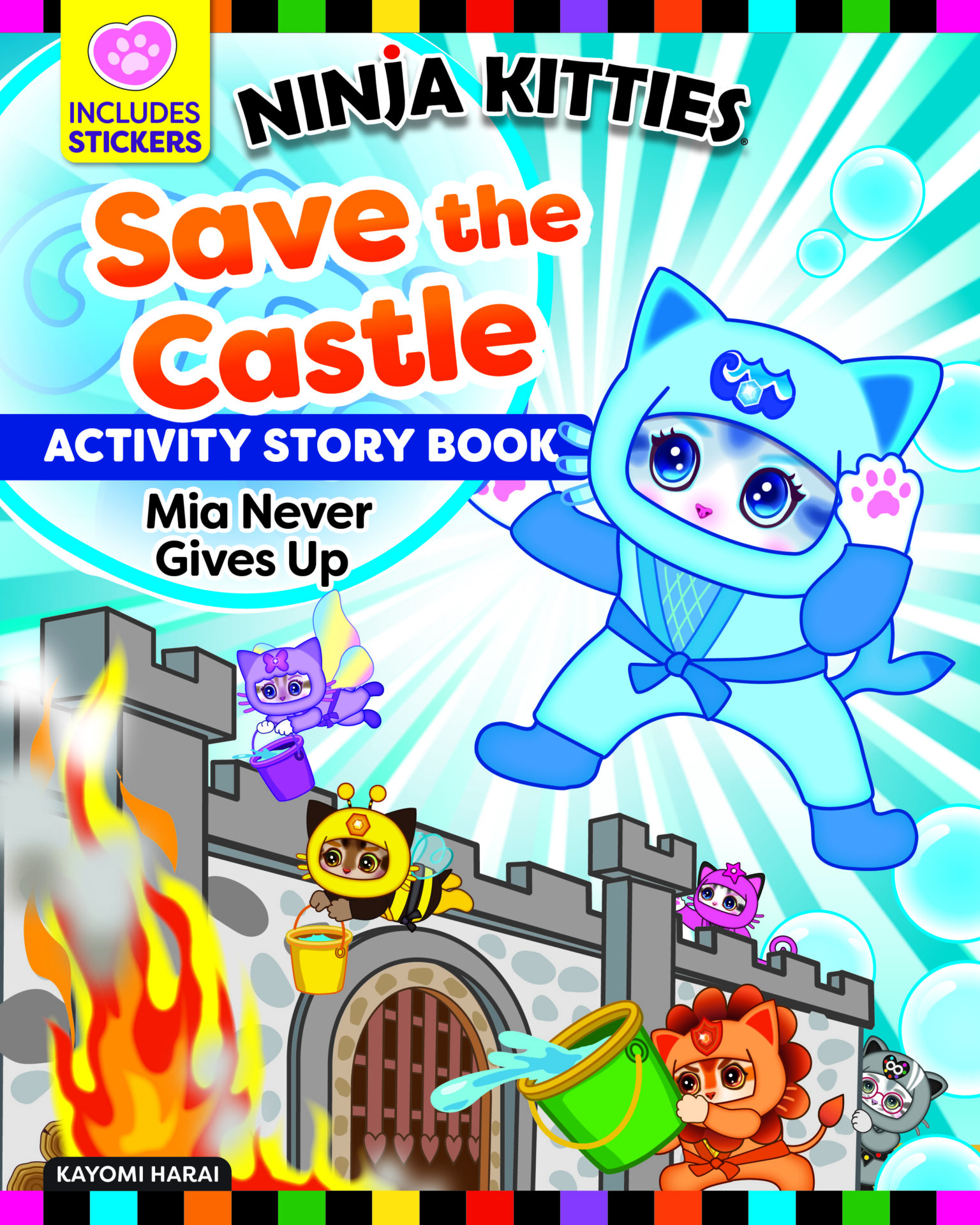 Save the Castle Activity Story Book Cover